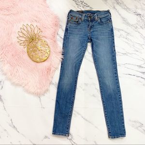 True Religion Halle Midrise Super Skinny Jeans